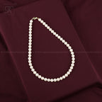 Elegant Single-Strand Large Round | Krishna Pearls and Jewellers