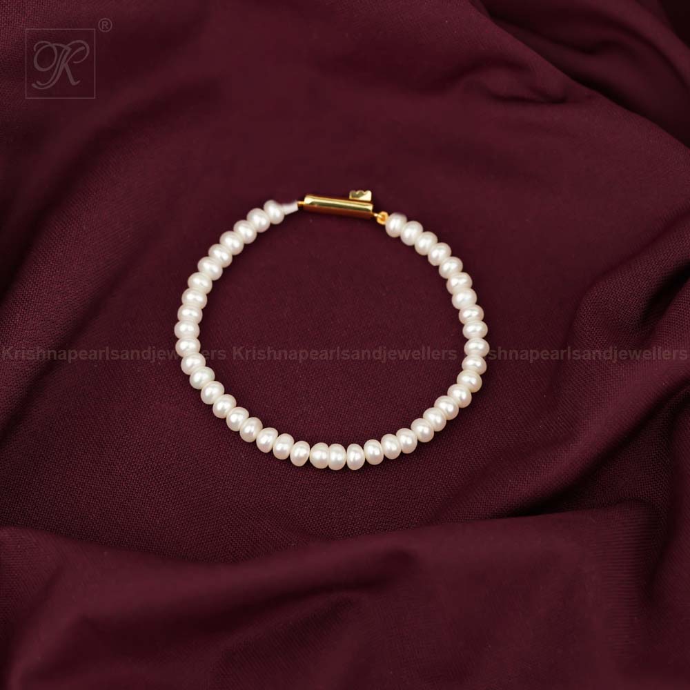 Pearl Serenity: Classic White Pearl | Krishna Pearls and Jewellers