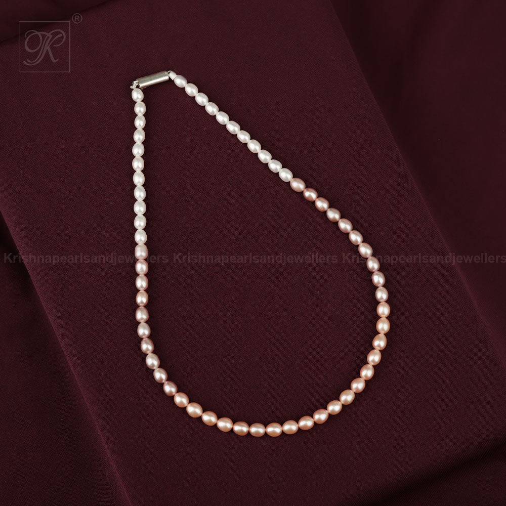 Ivory Glow Classic Pearl String Freshwater | Krishna Pearls and Jewellers