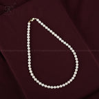 Classic White Round Pearl String – Elegant | Krishna Pearls and Jewellers