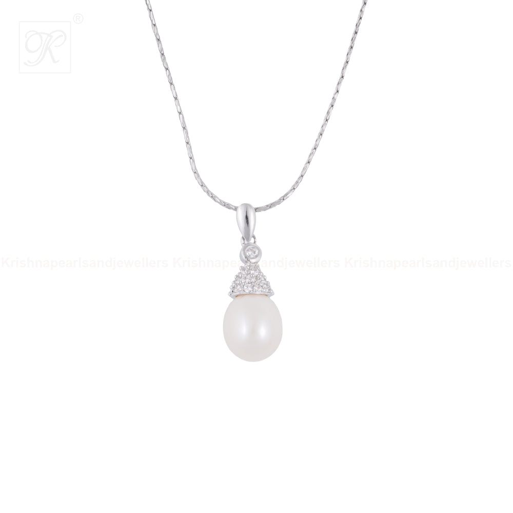 Graceful Drop Pearl Set Freshwater Pearl | Krishna Pearls and Jewellers