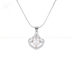 Vintage Bloom Pearl Jewelry Set Freshwater | Krishna Pearls and Jewellers