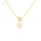 Elegant Teardrop White Pearl Pendant & | Krishna Pearls and Jewellers