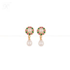 Royal Radiance Pearl & Gemstone Set | Krishna Pearls and Jewellers