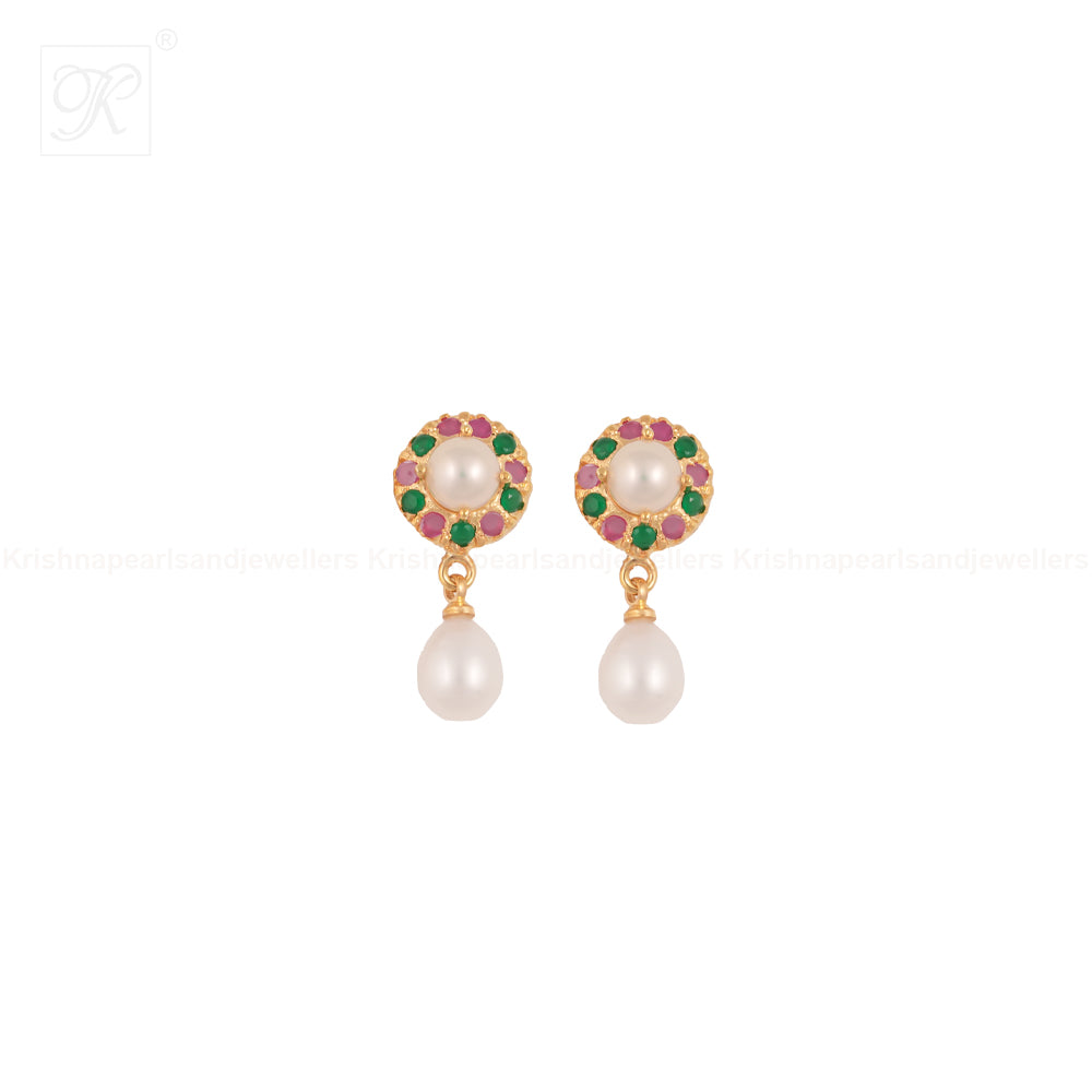 Royal Radiance Pearl & Gemstone Set | Krishna Pearls and Jewellers