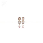 Crystal Royale Drop Pearl Necklace Set | Krishna Pearls and Jewellers