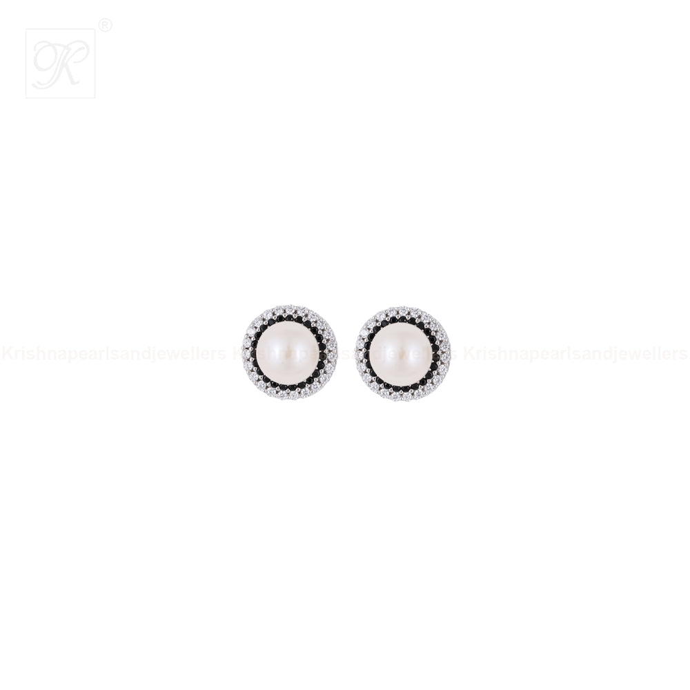 Eternal Grace Pearl Set – ROUND Cream Pearl | Krishna Pearls and Jewellers