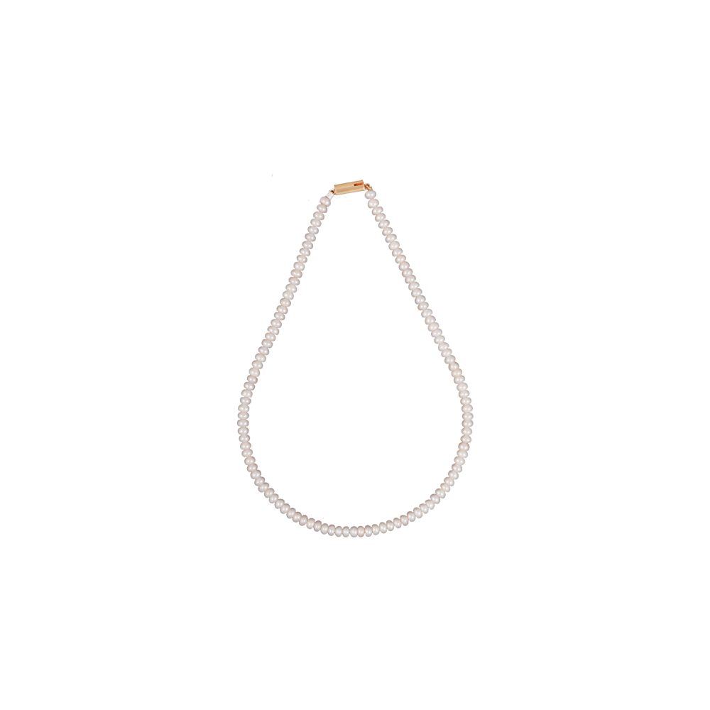 Classic White Freshwater Pearl String | Krishna Pearls and Jewellers