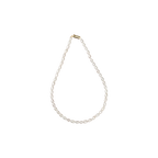 Elegant White Cultured Pearl String – | Krishna Pearls and Jewellers