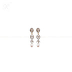 Royal Cascade Drop Pearl Necklace Set | Krishna Pearls and Jewellers