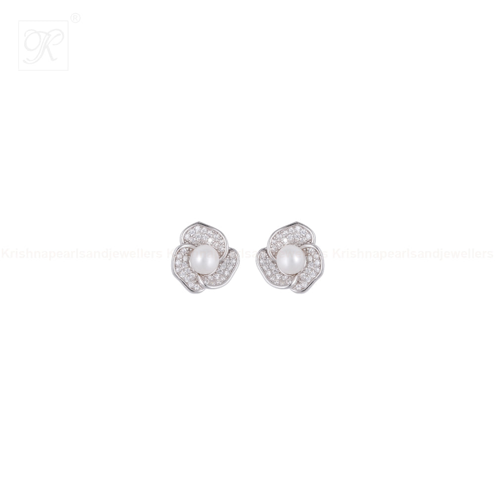 Blossom Grace Pearl Set Freshwater Pearl | Krishna Pearls and Jewellers