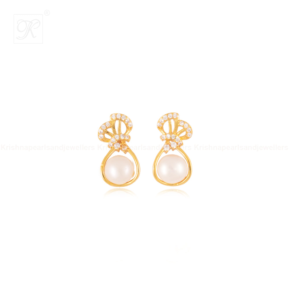 Elegant Teardrop White Pearl Pendant & | Krishna Pearls and Jewellers