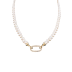 Golden Link White Pearl String Freshwater | Krishna Pearls and Jewellers