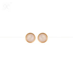 Golden Halo Moonstone Set Freshwater Pearl | Krishna Pearls and Jewellers