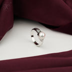 Pure Grace: White Pearl Sterling Silver | Krishna Pearls and Jewellers