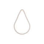 Timeless White Round Pearl String with Rosé | Krishna Pearls and Jewellers