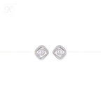 Diamond Frame White Pearl Ensemble | Krishna Pearls and Jewellers