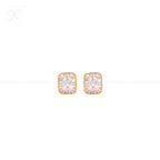 Royal Square Zirconia Pearl Jewelry Set | Krishna Pearls and Jewellers