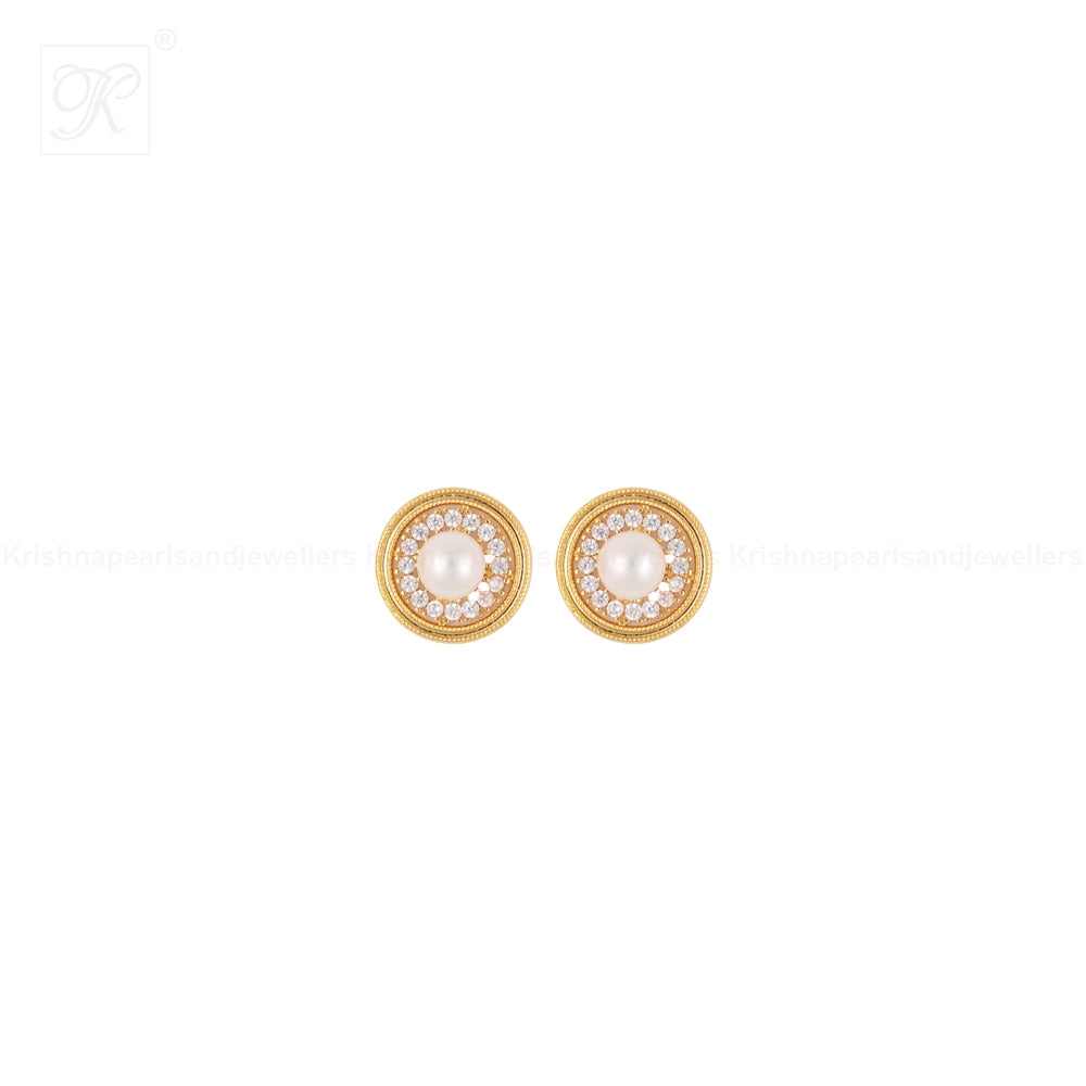 Royal Radiance Pearl Jewelry Set Freshwater | Krishna Pearls and Jewellers