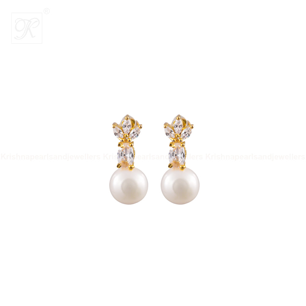 Graceful Elegance Pearl Jewelry Set | Krishna Pearls and Jewellers