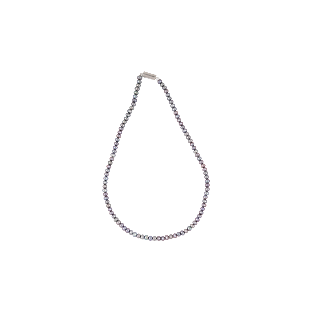 Mystic Glow Single-Strand Dark Pearl string | Krishna Pearls and Jewellers