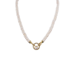 Graceful Halo Pearl String Freshwater Pearl | Krishna Pearls and Jewellers