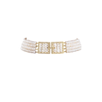 Majestic Heritage Pearl Choker with Ornate | Krishna Pearls and Jewellers