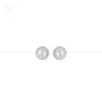 Halo Glow Pearl Set – Classic White Pearls | Krishna Pearls and Jewellers