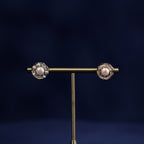 Vintage Halo Pearl Pendant Jewelry for Women