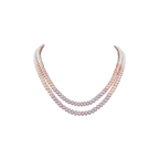 Blushing Harmony Double-Strand Pearl String | Krishna Pearls and Jewellers