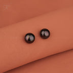 Deep Ocean Black Pearl Stud Earrings | Krishna Pearls and Jewellers