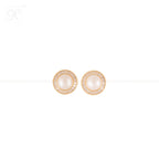Golden Circle Elegance Pearl Pendant & | Krishna Pearls and Jewellers