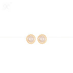 Golden Blossom Pearl Set Freshwater Pearl | Krishna Pearls and Jewellers