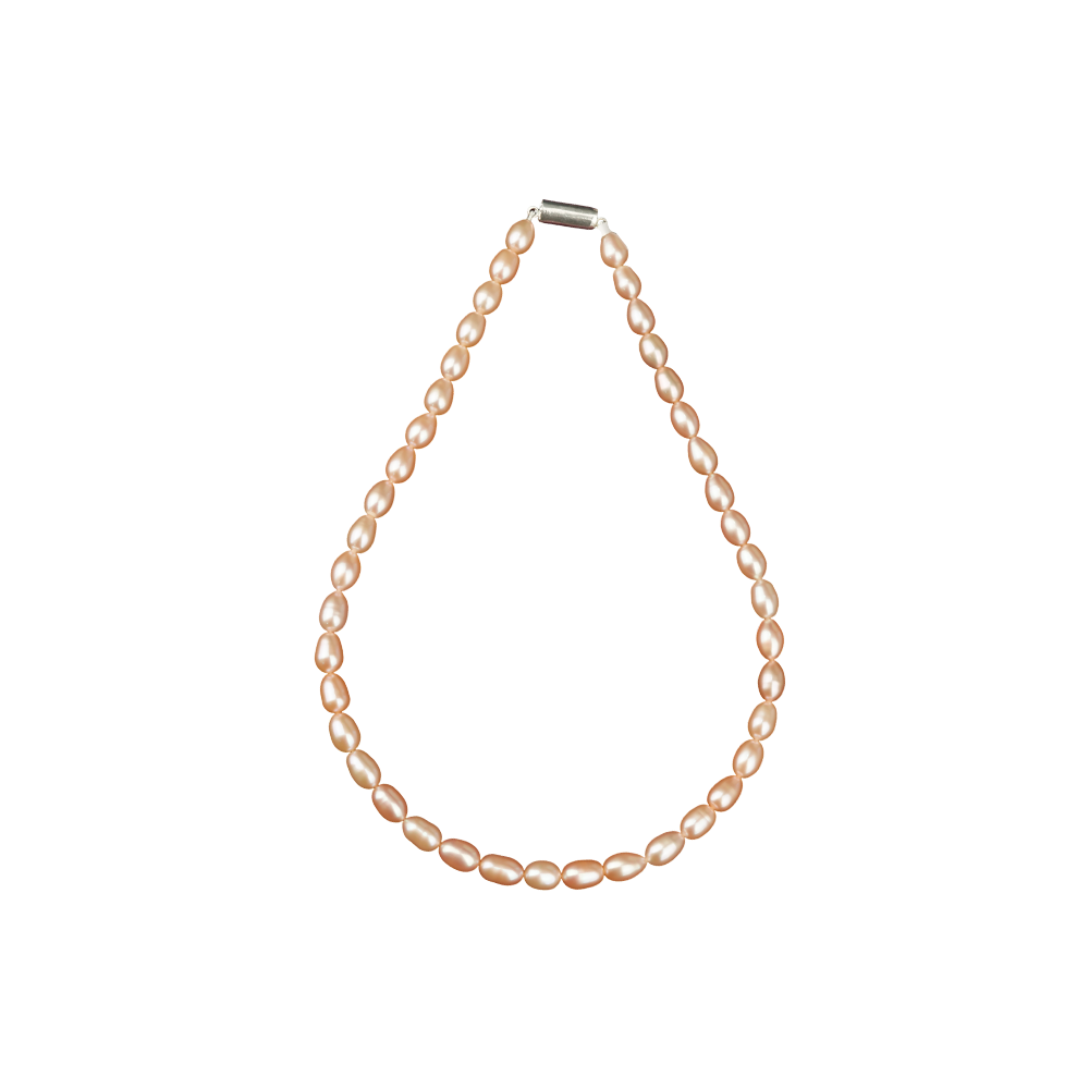 Blush Elegance Pink Pearl String Freshwater | Krishna Pearls and Jewellers