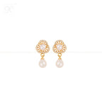 Royal Clover Pearl Drop Set Freshwater | Krishna Pearls and Jewellers