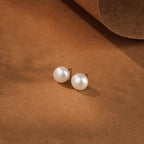 Classic Double-Layer Pearl Necklace with Pearl Stud Earrings & Pearl Bracelet | Timeless Pearl Jewellery Combo Set for Women