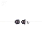 Mocha Glow Pearl Set –BROWN Pearls with CZ | Krishna Pearls and Jewellers