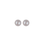 Classic Round Pearl Stud Earrings | Krishna Pearls and Jewellers