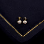 Classic Freshwater Pearl Necklace Set with Pearl Pendant, Matching Earrings & Pearl Bracelet | Timeless Elegant Jewellery Combo Offer