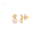 Elegant Teardrop White Pearl Pendant & | Krishna Pearls and Jewellers