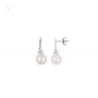 Classic Cream Drop Pearl Set Freshwater | Krishna Pearls and Jewellers