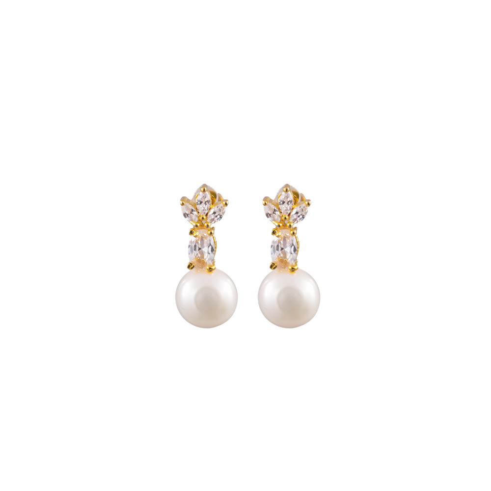 Graceful Elegance Pearl Jewelry Set | Krishna Pearls and Jewellers
