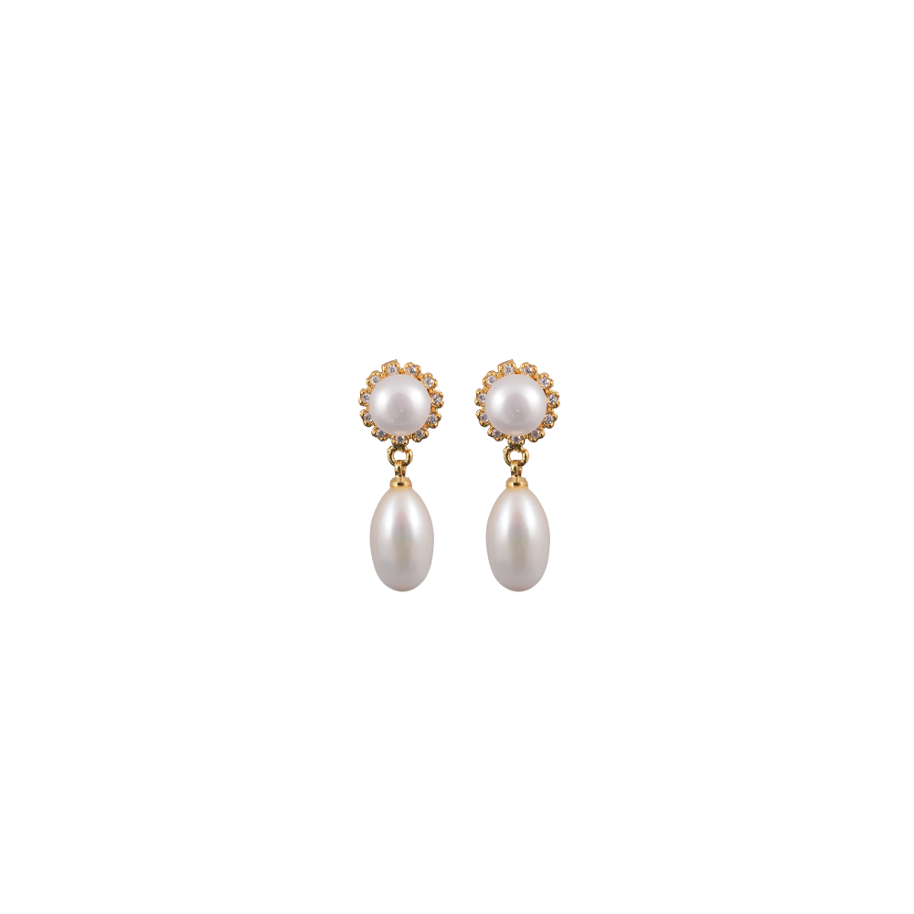 Graceful Elegance Pearl Jewelry Set | Krishna Pearls and Jewellers