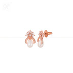 Ivory Drop Sparkle Pendant & Earrings Set | Krishna Pearls and Jewellers