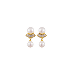 Regal Glow Pearl Jewelry Set Freshwater | Krishna Pearls and Jewellers