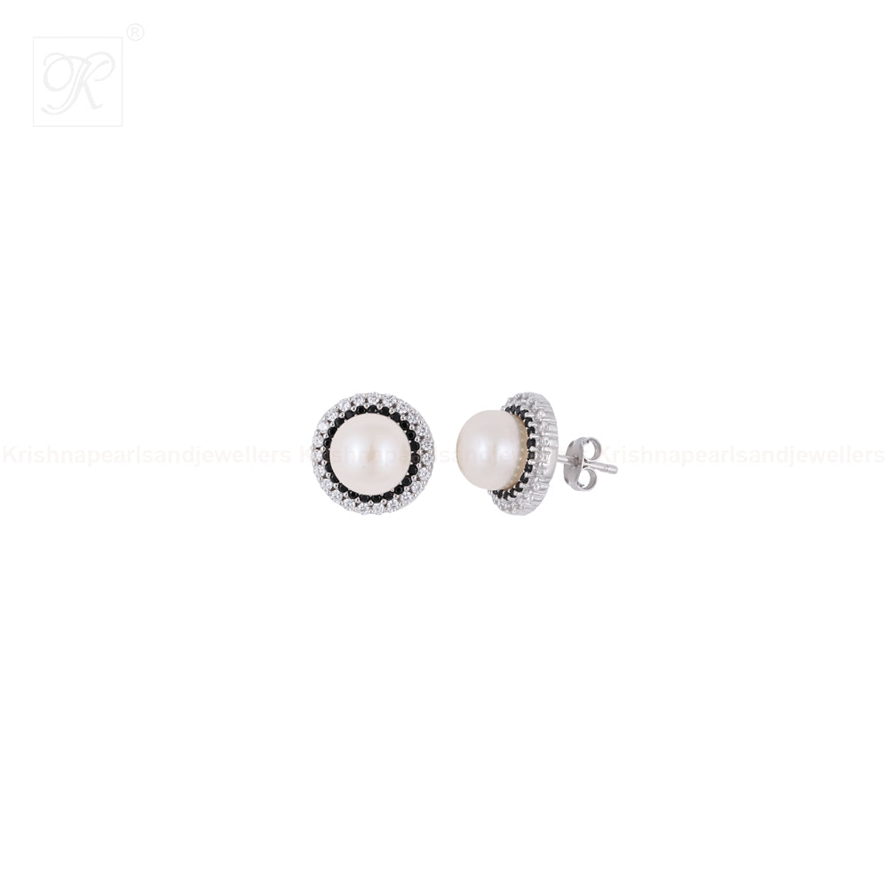 Eternal Grace Pearl Set – ROUND Cream Pearl | Krishna Pearls and Jewellers
