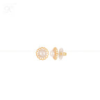 Golden Blossom Pearl Set Freshwater Pearl | Krishna Pearls and Jewellers