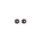 Mocha Glow Pearl Set –BROWN Pearls with CZ | Krishna Pearls and Jewellers