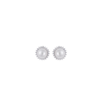 Halo Glow Pearl Set – Classic White Pearls | Krishna Pearls and Jewellers