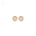 Golden Halo Moonstone Set Freshwater Pearl | Krishna Pearls and Jewellers